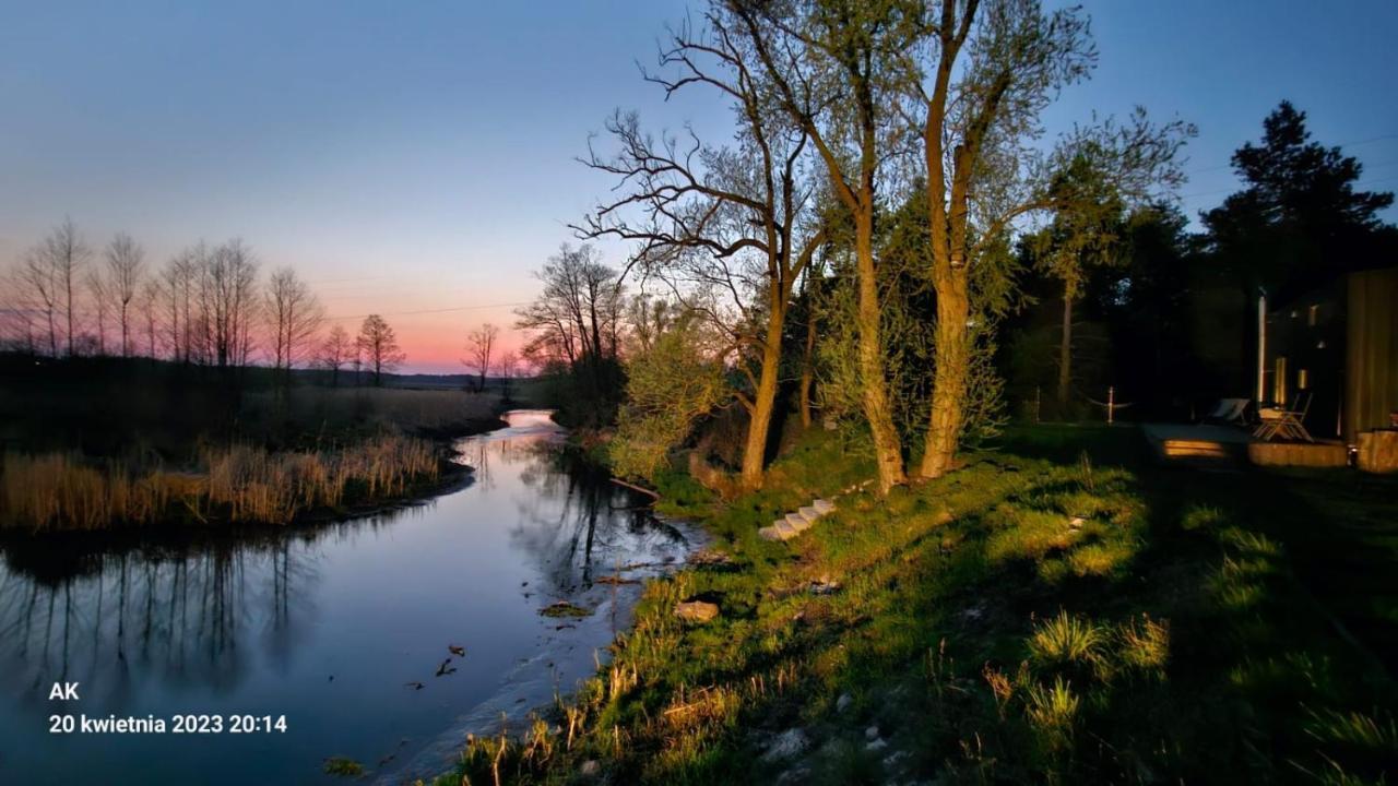 Willa Magiczne domki nad rzeką Toczną Korczew Zewnętrze zdjęcie