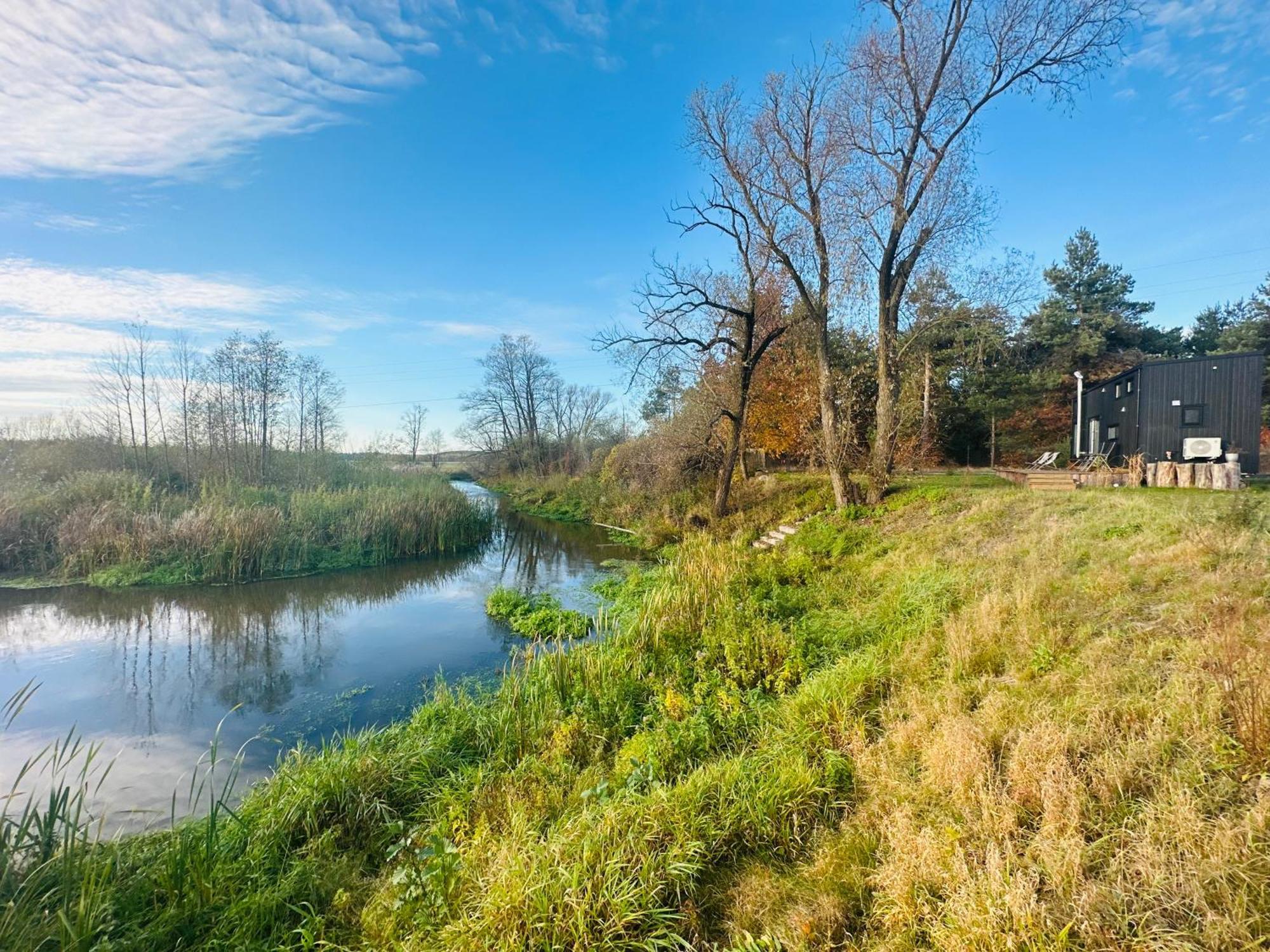 Willa Magiczne domki nad rzeką Toczną Korczew Zewnętrze zdjęcie